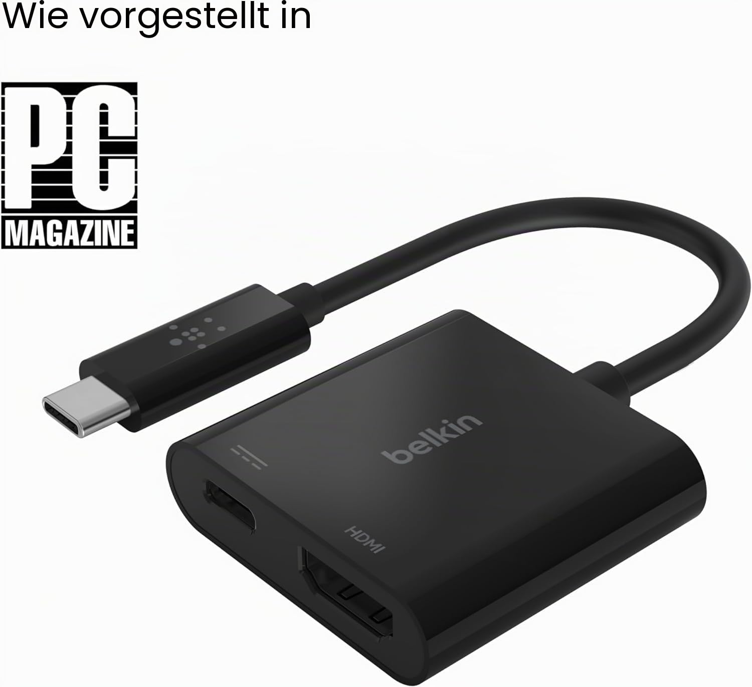 belkin-usb-c-zu-hdmi-adapter-mit-60w-lade-passthrough-4k-schwarz image 2