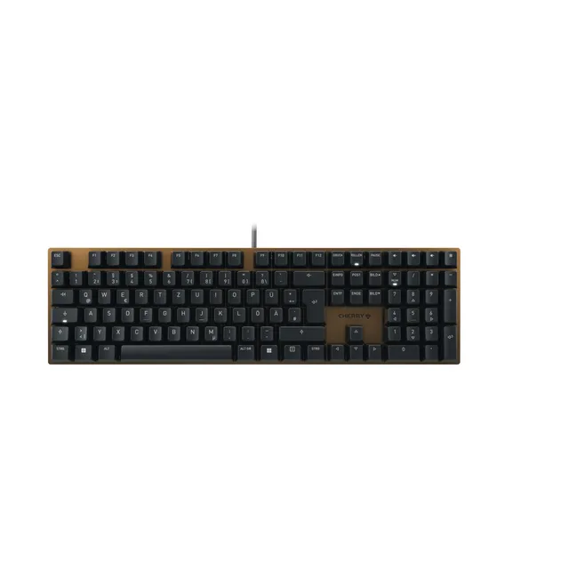 cherry-kc-200-mx-mechanische-tastatur-de-qwertz-mx2a-silent-red-schwarz image 1