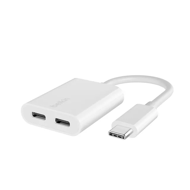 belkin-rockstar-usb-c-audio-und-ladeadapter-wei image 1