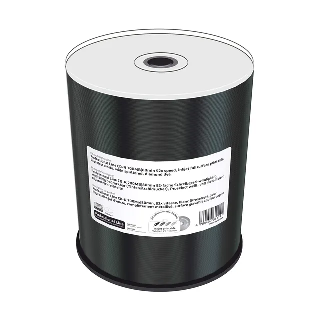 mediarange-cd-r-700mb-80-min-100er-pack-inkjet-bedruckbar image 1