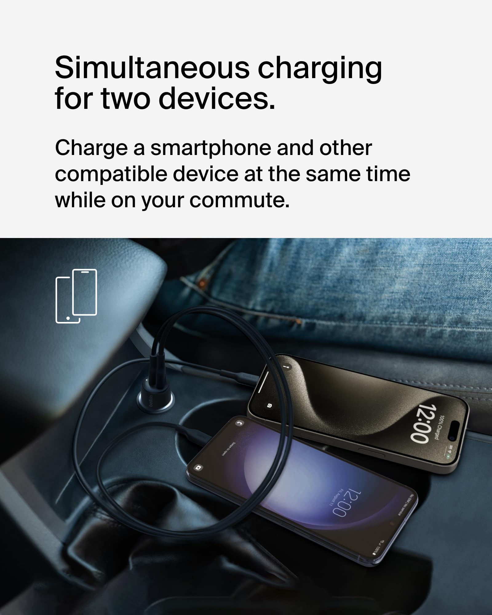 belkin-boostcharge-42w-2-port-kfz-ladeger-t-usb-c-30w-pps-usb-a-12w-schwarz image 2