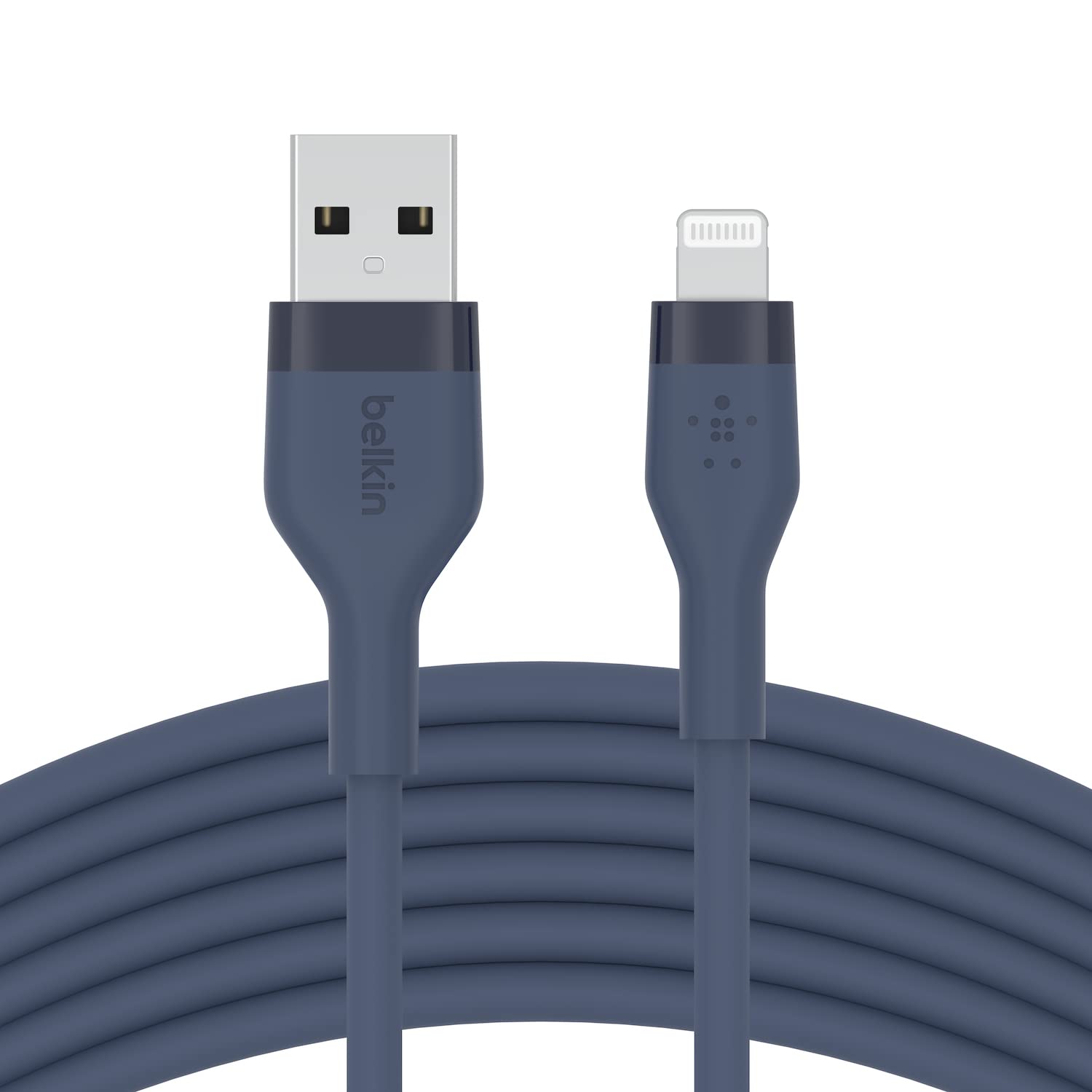belkin-boostcharge-flex-silikon-usb-a-lightning-kabel-3m-wei image 8