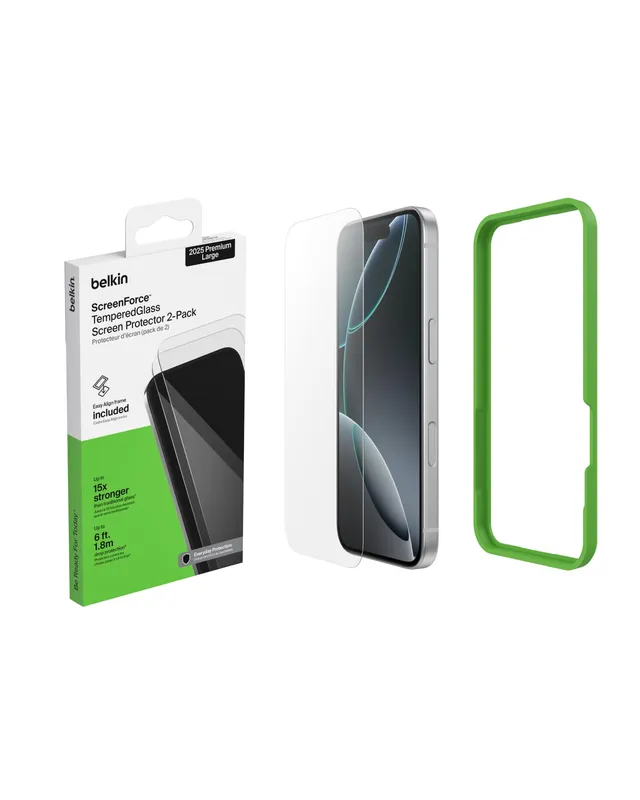 belkin-screenforce-temperedglass-schutzfolie-iphone-17-pro-max-2er-pack image 1