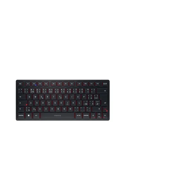 cherry-kw-9200-mini-multi-device-tastatur-tschechisch-schwarz image 1