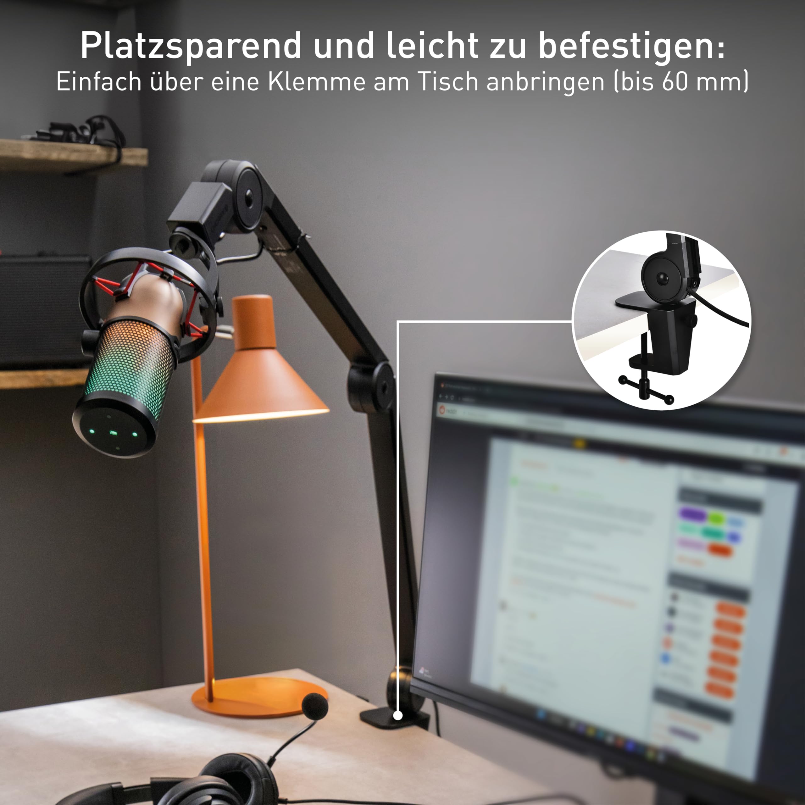cherry-ma-6-0-uni-usb-mikrofonarm-schwarz-mit-usb-hub image 5