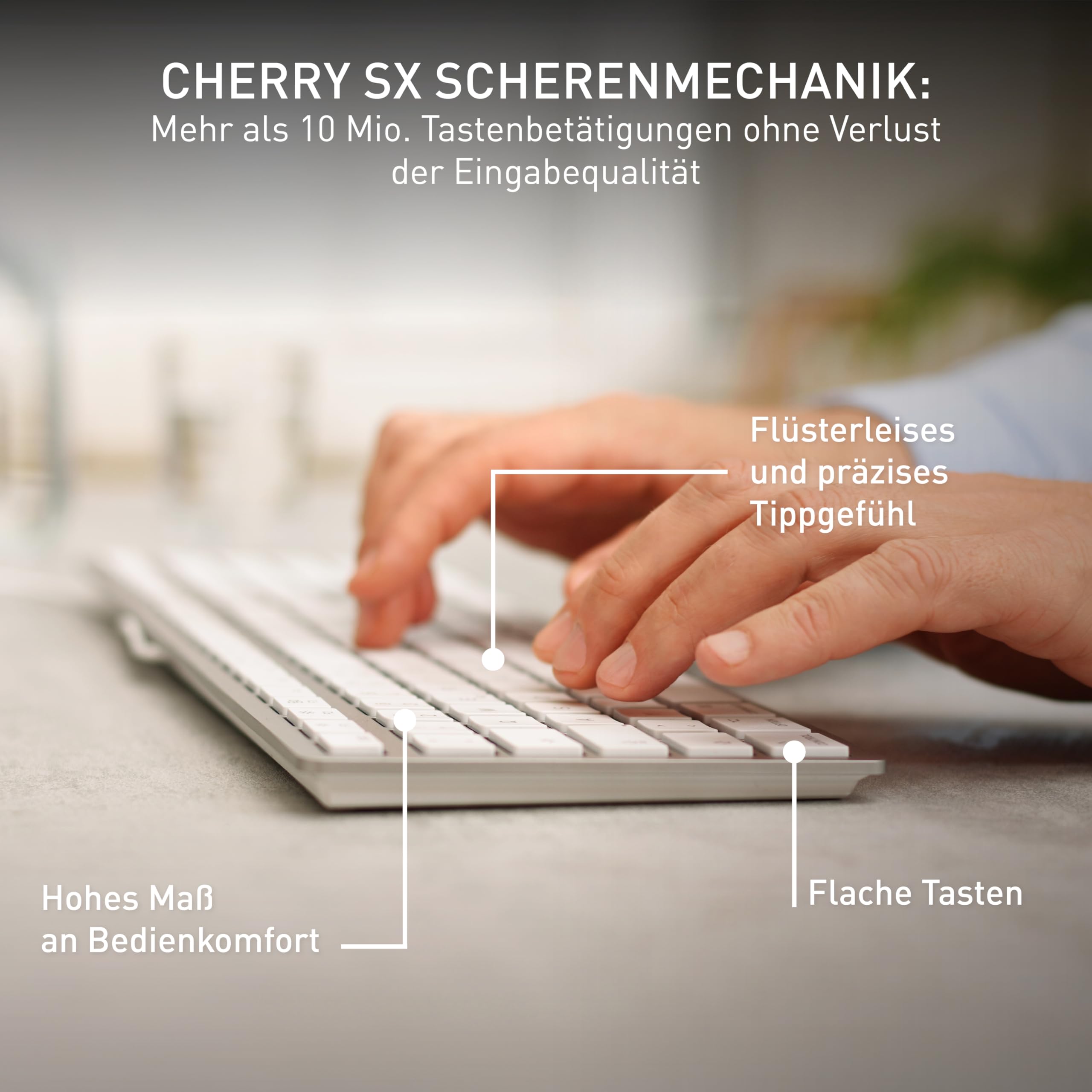 cherry-kc-6000-slim-for-mac-kabel-tastatur-usb-a-qwertz-wei image 5