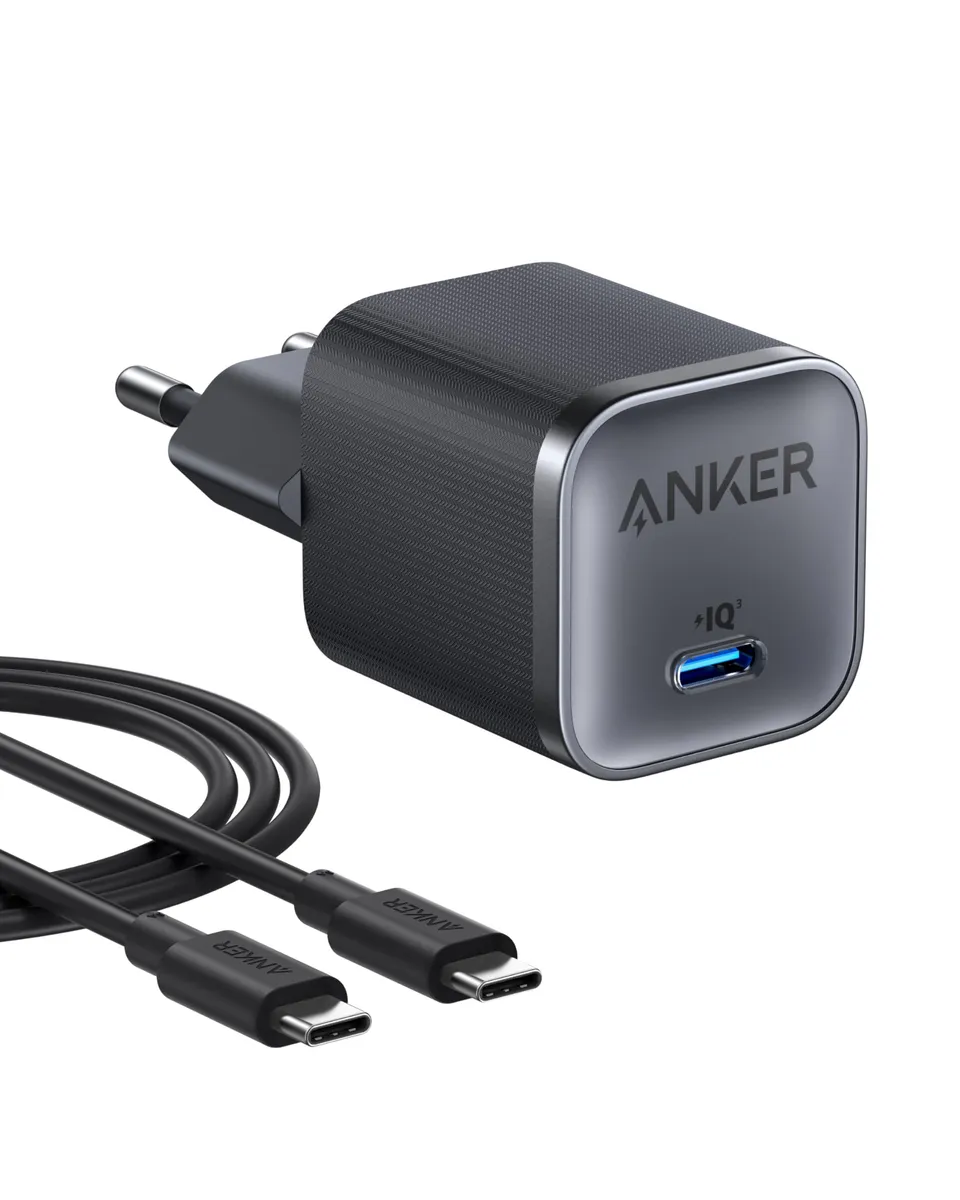 anker-nano-45w-usb-c-ladeger-t-gan-mit-1-8-m-kabel image 1