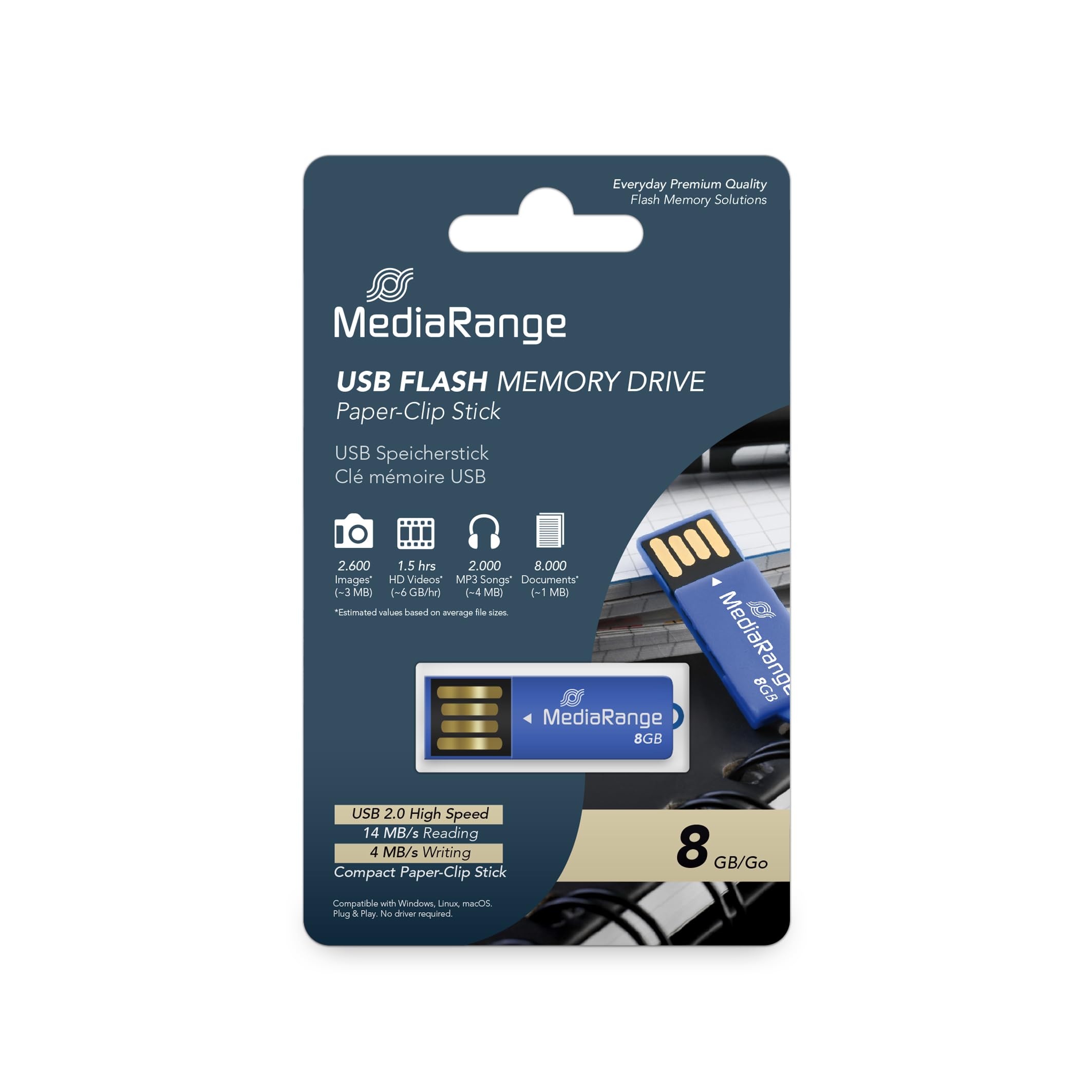 mediarange-usb-stick-8gb-usb-2-0-b-roklammer-design-blau image 6