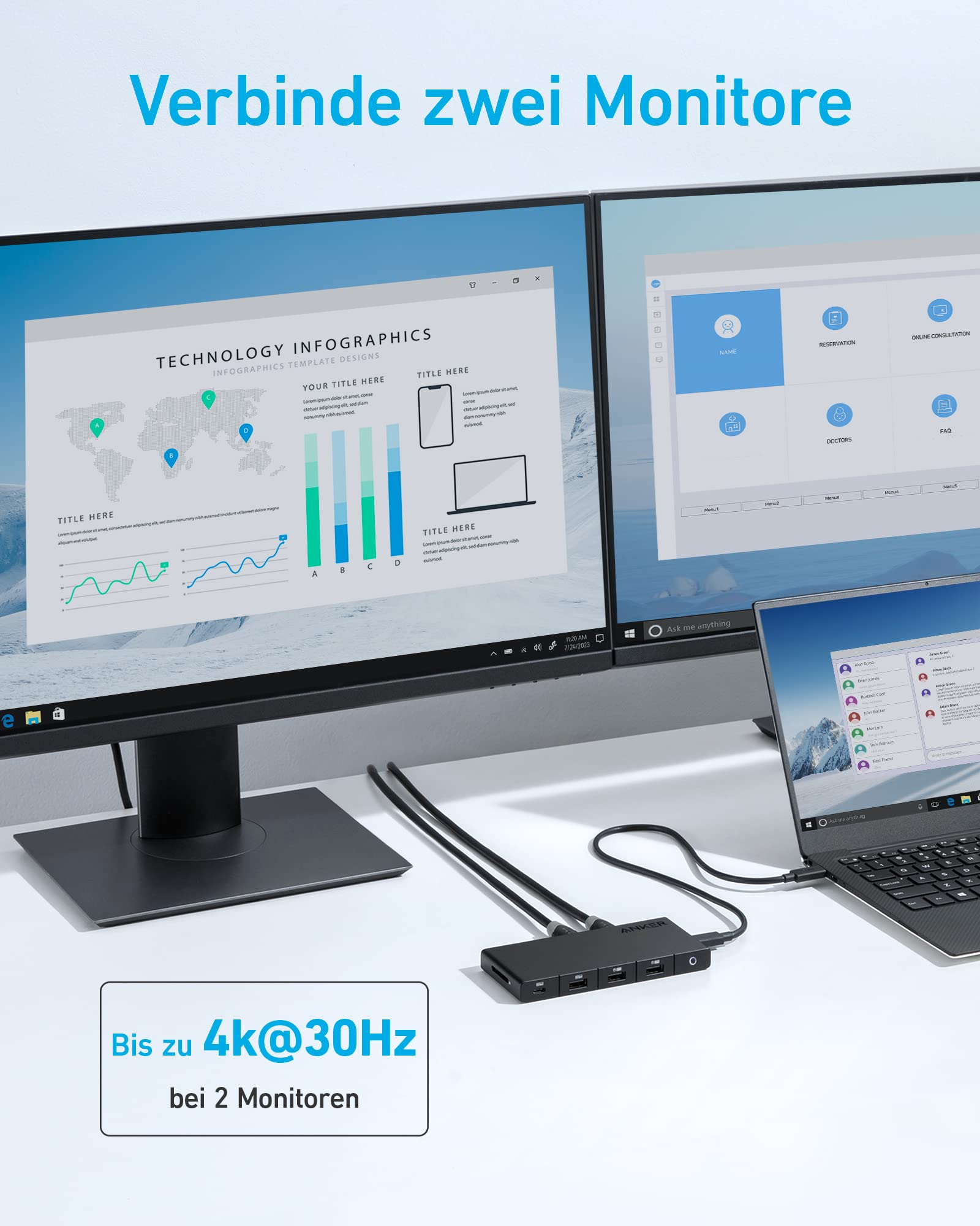 anker-364-usb-c-hub-10-in-1-dual-4k-hdmi-mit-85w-power-delivery image 3