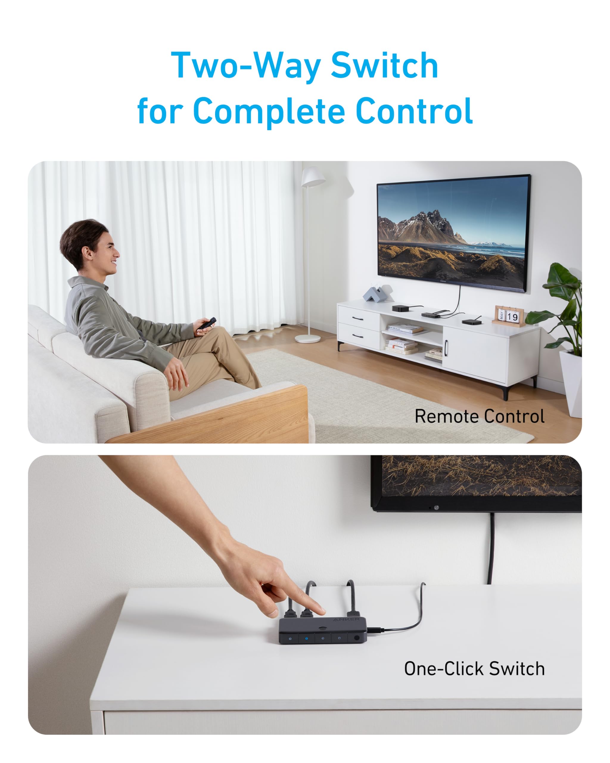 anker-hdmi-switch-4-in-1-out-4k-60hz-mit-fernbedienung image 3