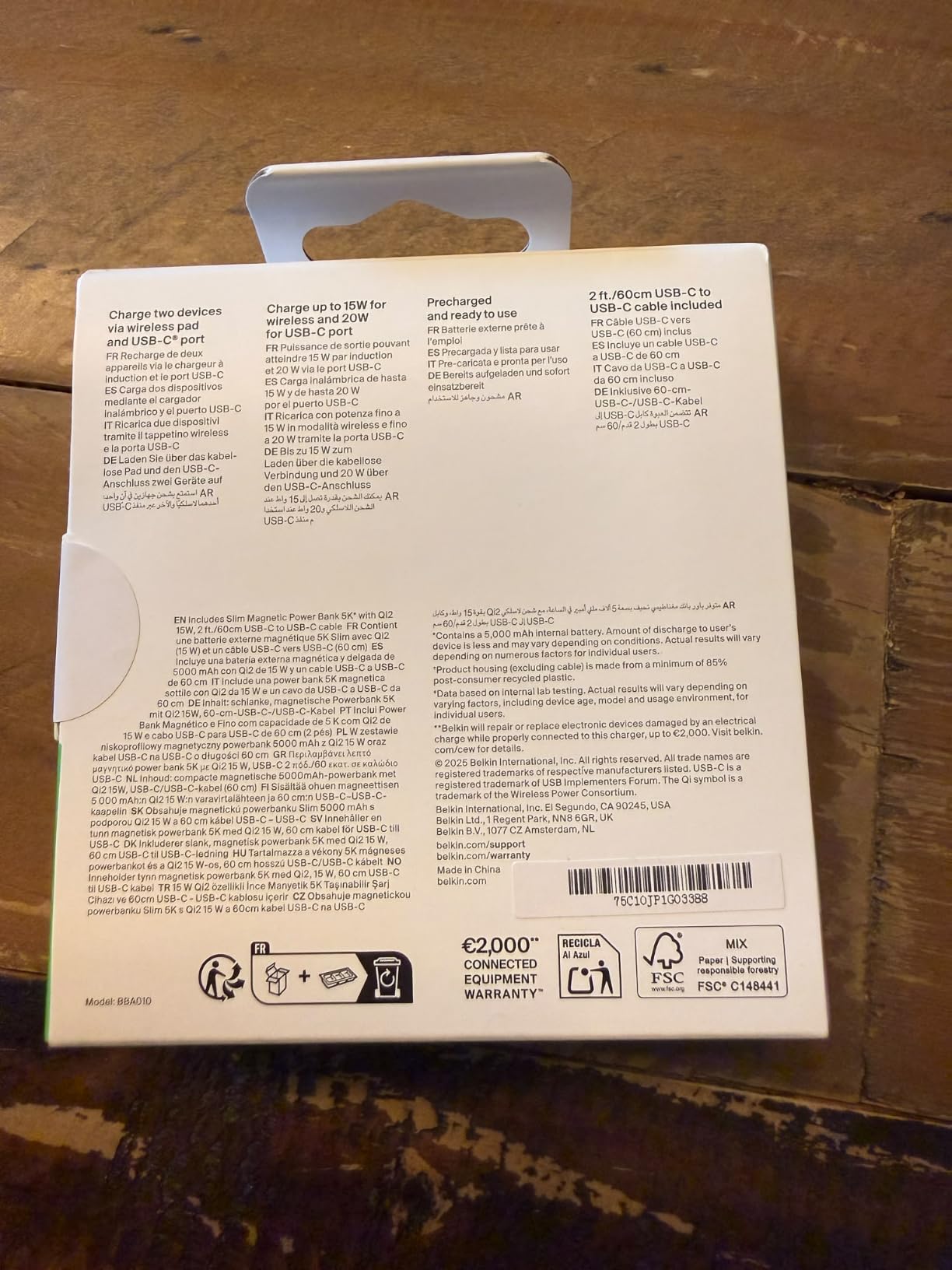Gute Reise-Powerbank