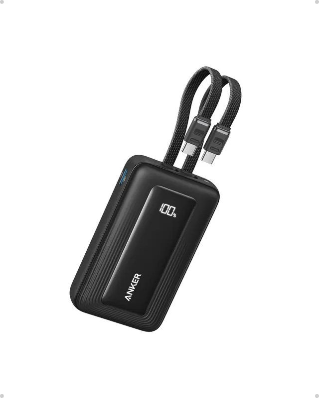 anker-zolo-powerbank-20000mah-45w-mit-2x-integriertem-usb-c-kabel image 1
