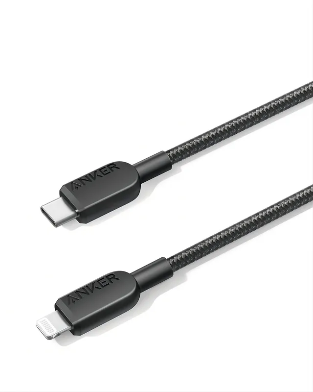 anker-310-usb-c-auf-lightning-kabel-90-cm-mfi-schnellladen-schwarz image 1