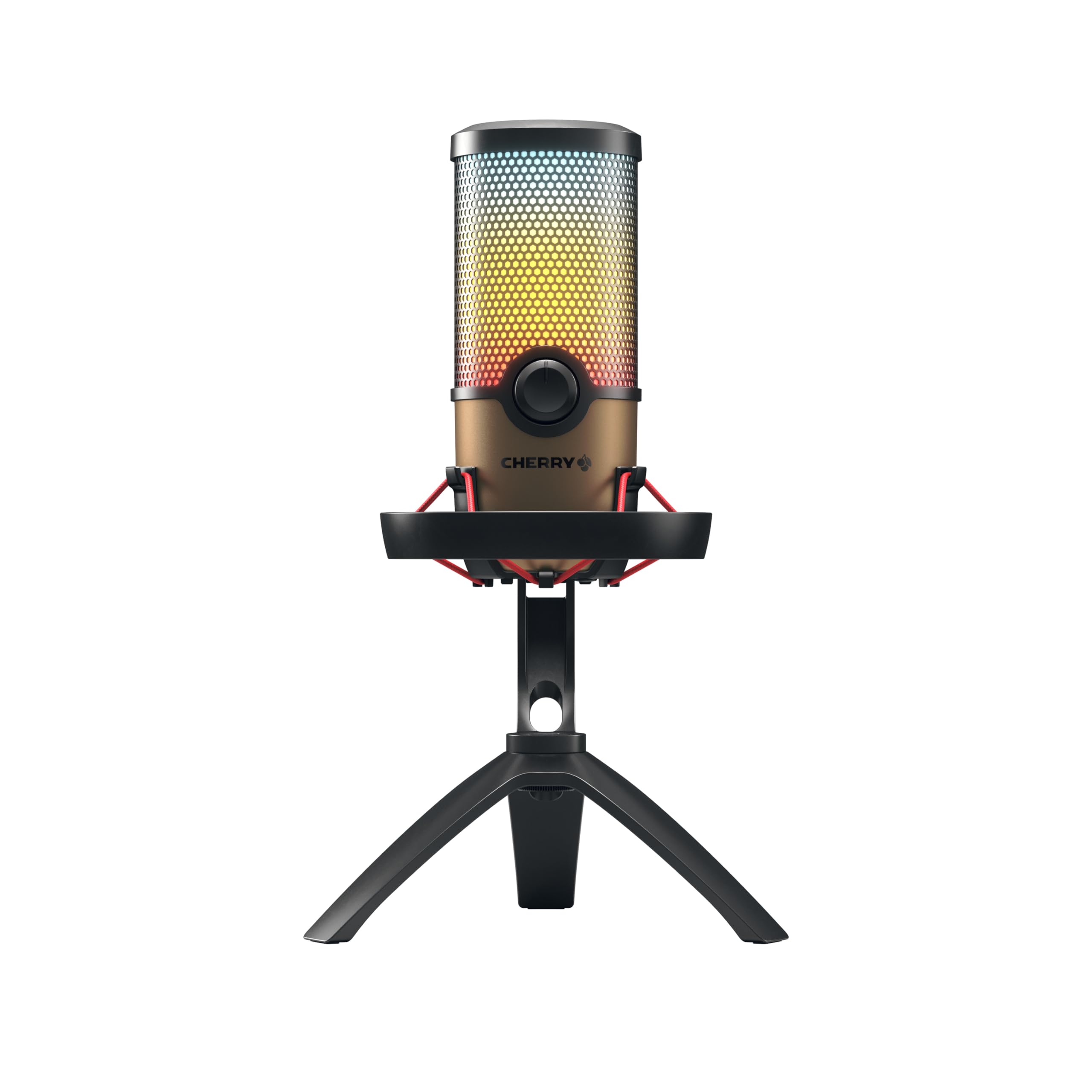 cherry-um-9-0-pro-rgb-usb-mikrofon-usb-c-schwarz-kupfer image 1
