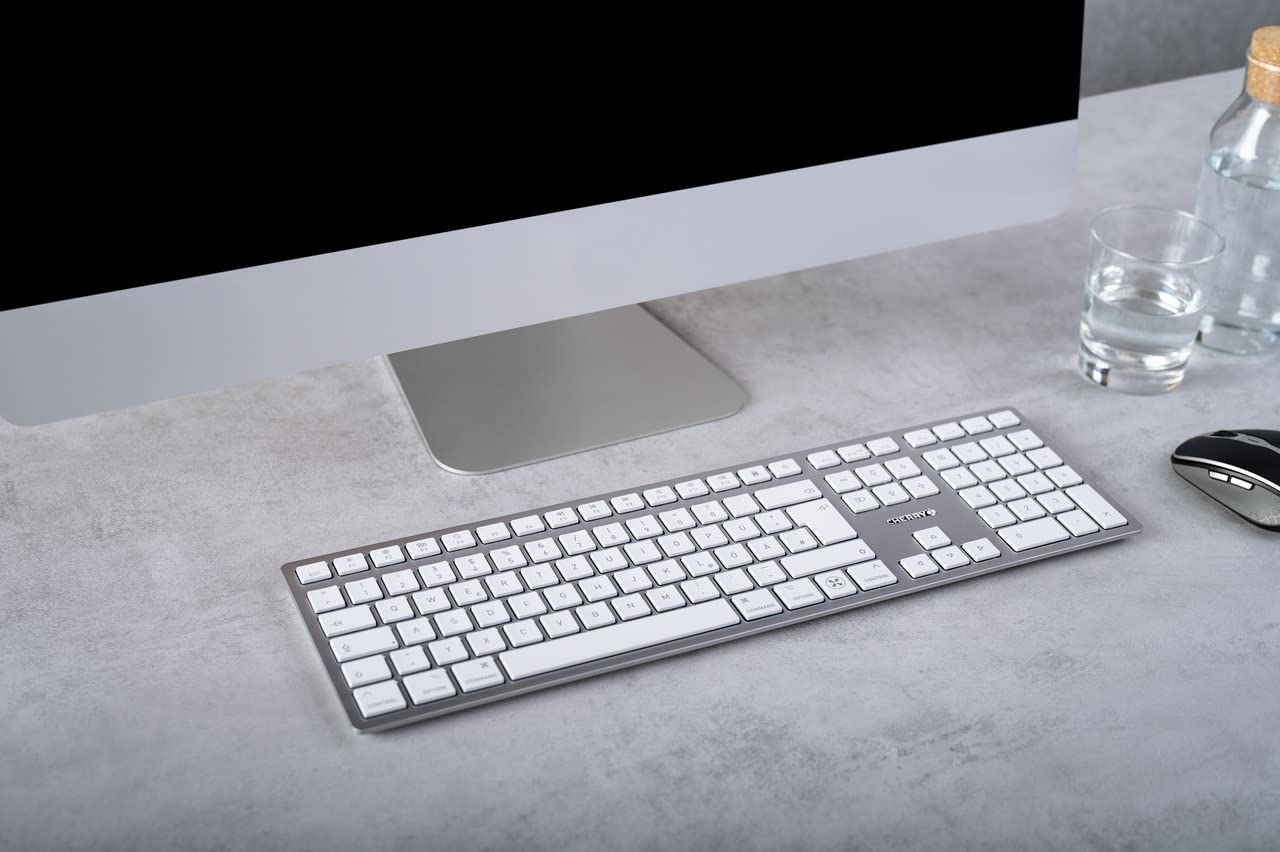 cherry-kw-9100-slim-for-mac-wireless-tastatur-qwertz-wei image 2