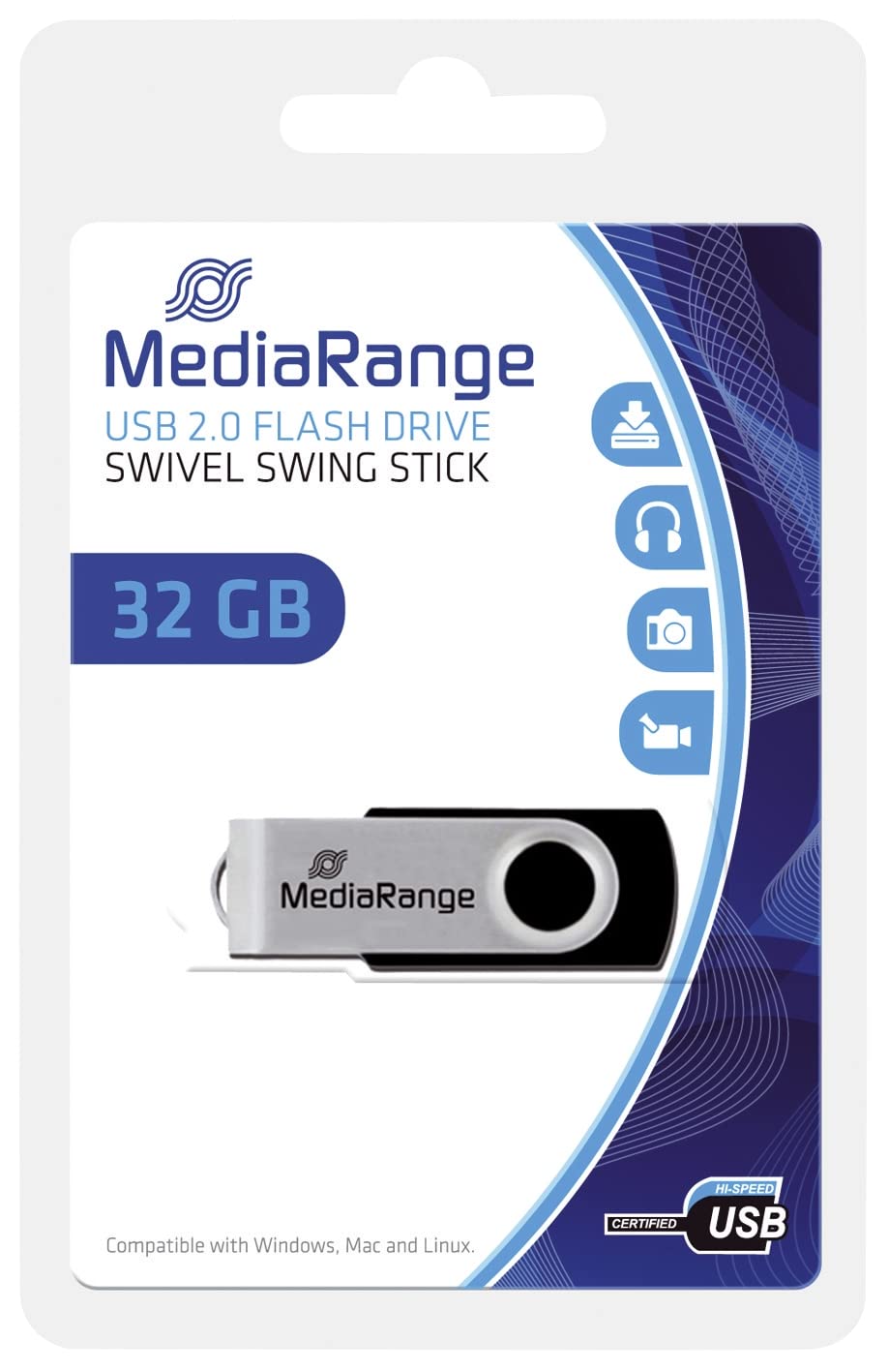 mediarange-usb-stick-usb-2-0-32-gb-mit-drehkappe-schwarz image 4