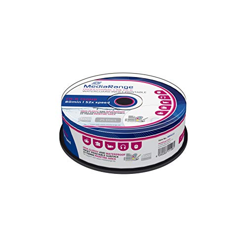 mediarange-cd-r-700mb-25er-pack-inkjet-waterguard image 4