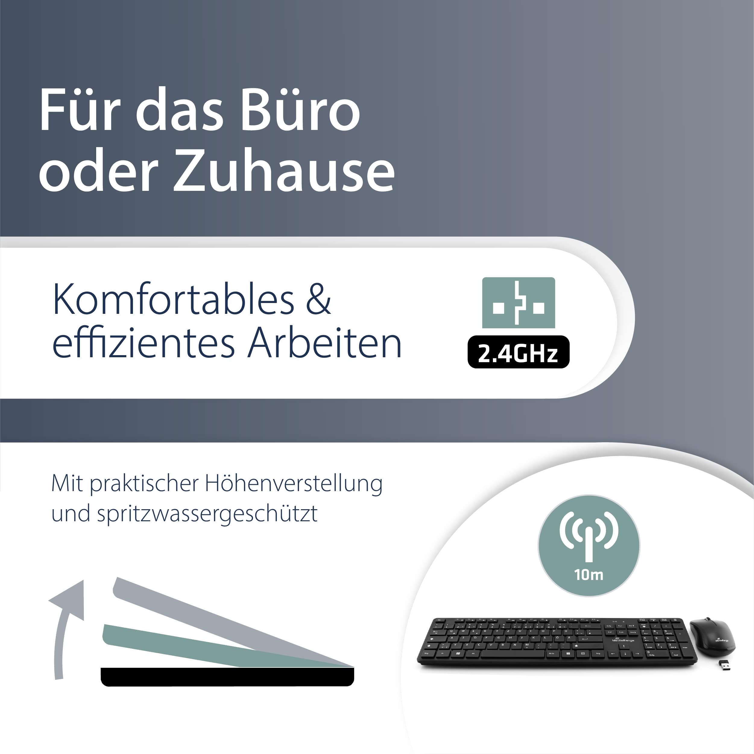 mediarange-tastatur-maus-set-funk-qwertz-de-1200-dpi-schwarz image 3