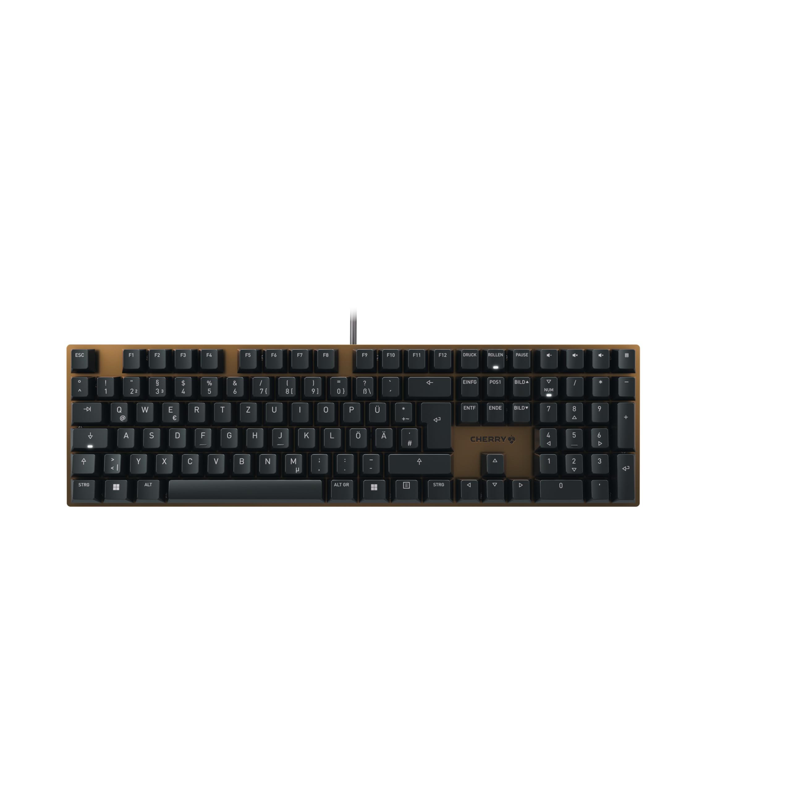 cherry-kc-200-mx-mechanische-tastatur-de-qwertz-mx2a-silent-red-schwarz image 1