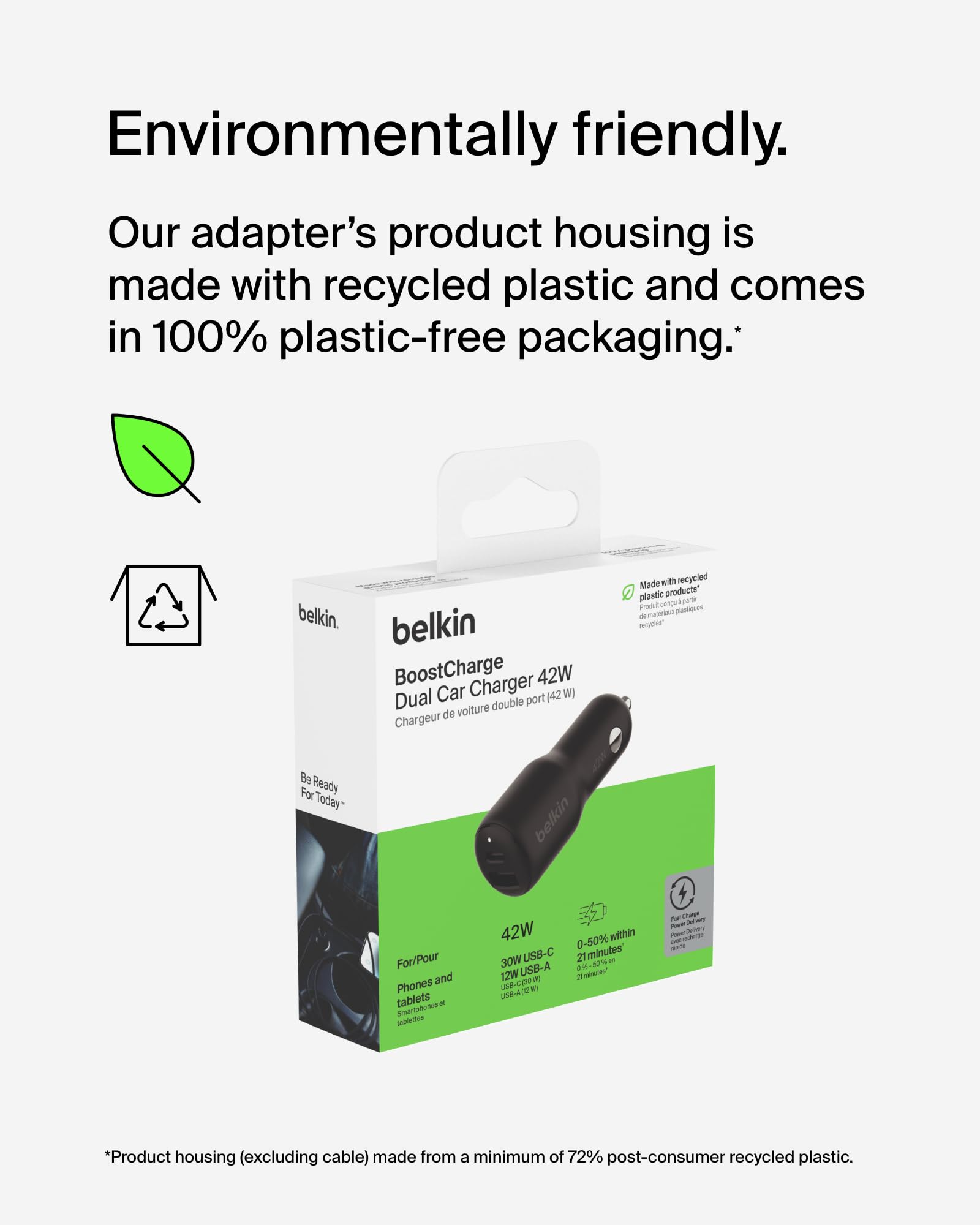 belkin-boostcharge-42w-2-port-kfz-ladeger-t-usb-c-30w-pps-usb-a-12w-schwarz image 5