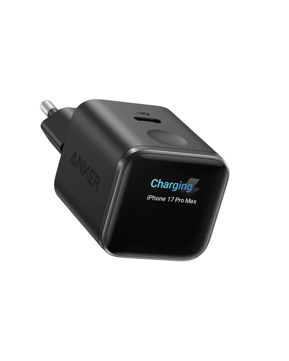 anker-nano-45w-usb-c-ladeger-t-mit-smart-display-gan-schnellladeger-t image 1