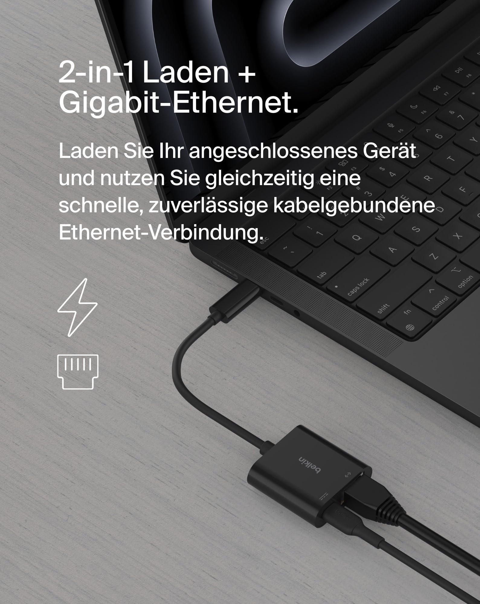 belkin-usb-c-auf-ethernet-und-ladeadapter-100w-gigabit-schwarz image 2