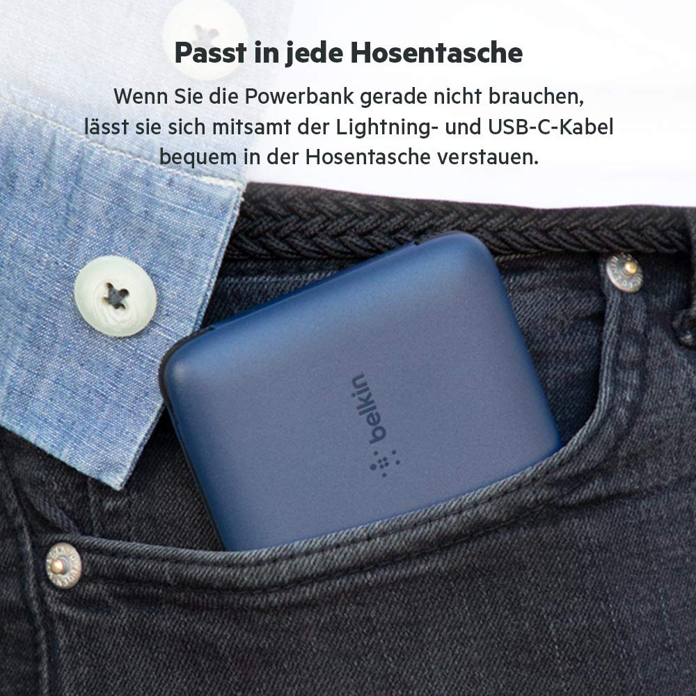 belkin-boostcharge-plus-10k-powerbank-10-000-mah-mit-lightning-usb-c-kabel-blau image 4