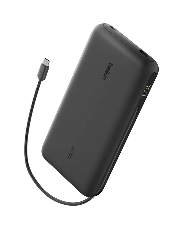 belkin-ultracharge-pro-power-bank-25000mah-158w-usb-c-laptop-schwarz image 1