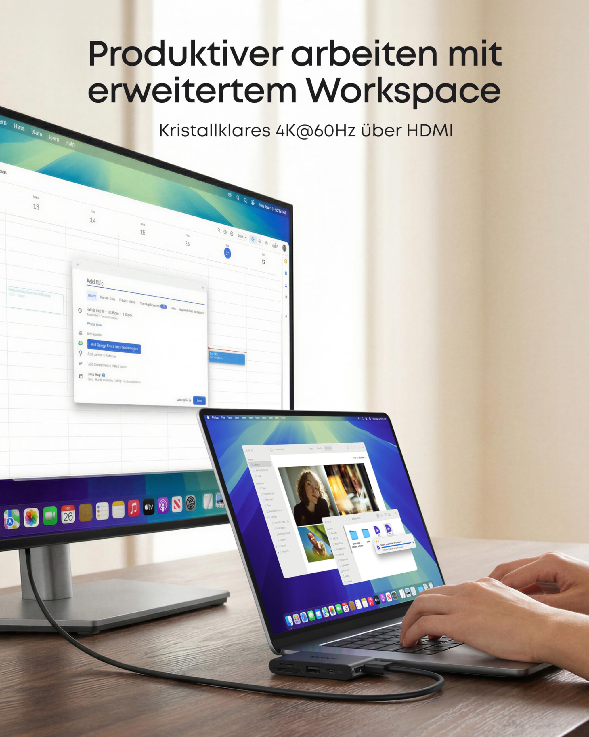 anker-nano-hub-6-in-1-usb-c-mit-85w-pd-und-4k-60hz-hdmi image 3
