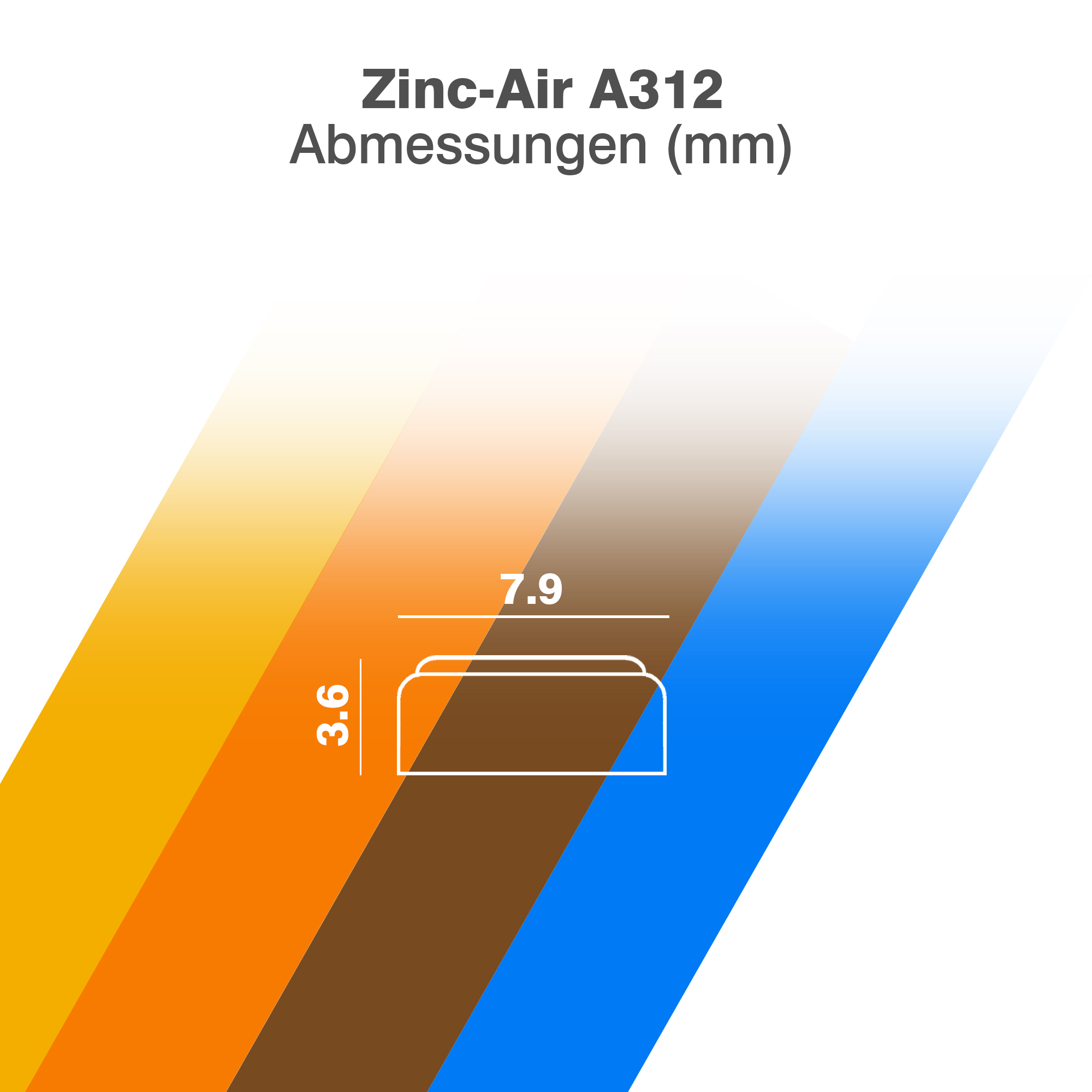 camelion-h-rger-tebatterien-a312-pr41-zink-luft-6er-pack image 4