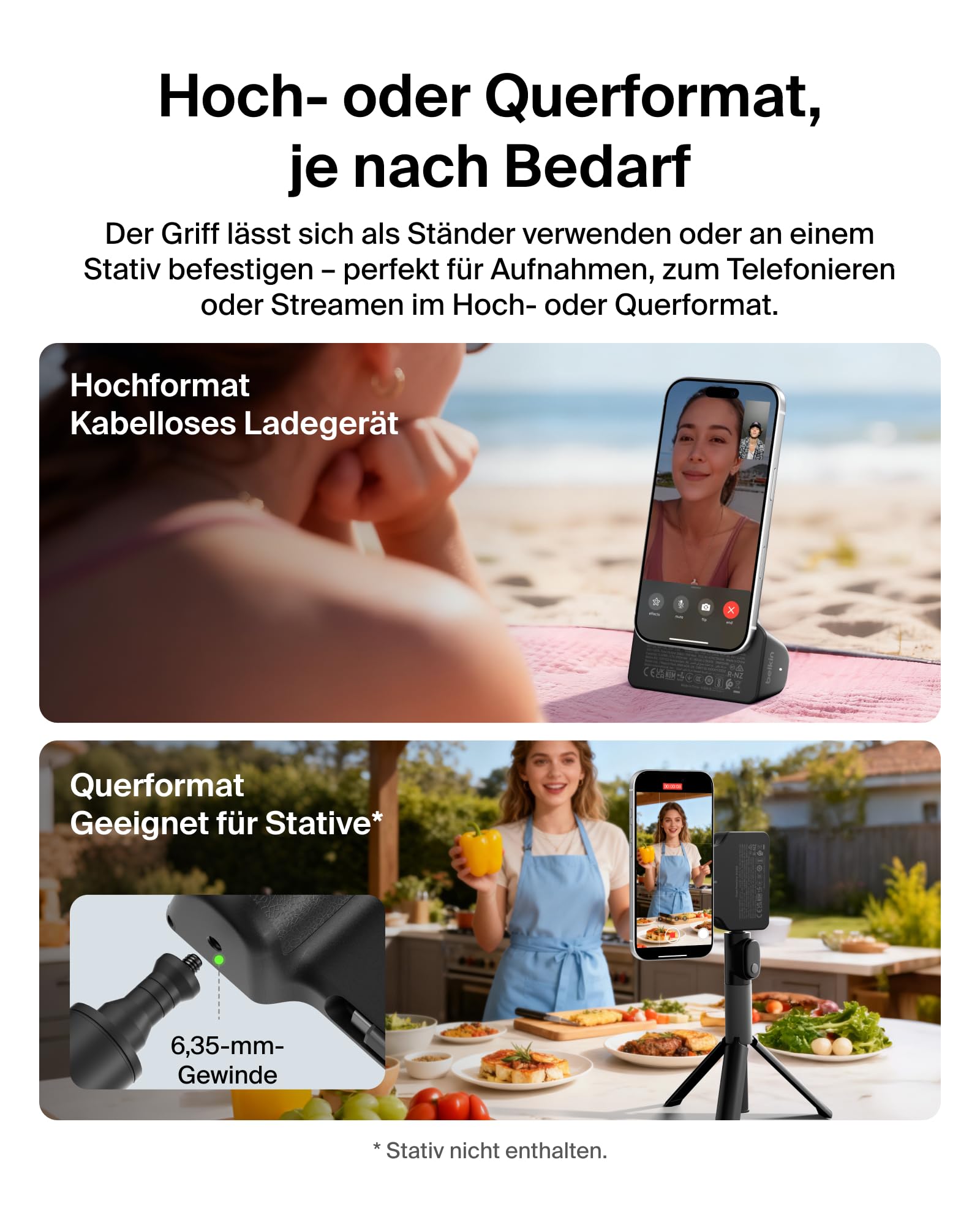 belkin-stage-powergrip-9300mah-magnet-powerbank-mit-kameragriff-schwarz image 6