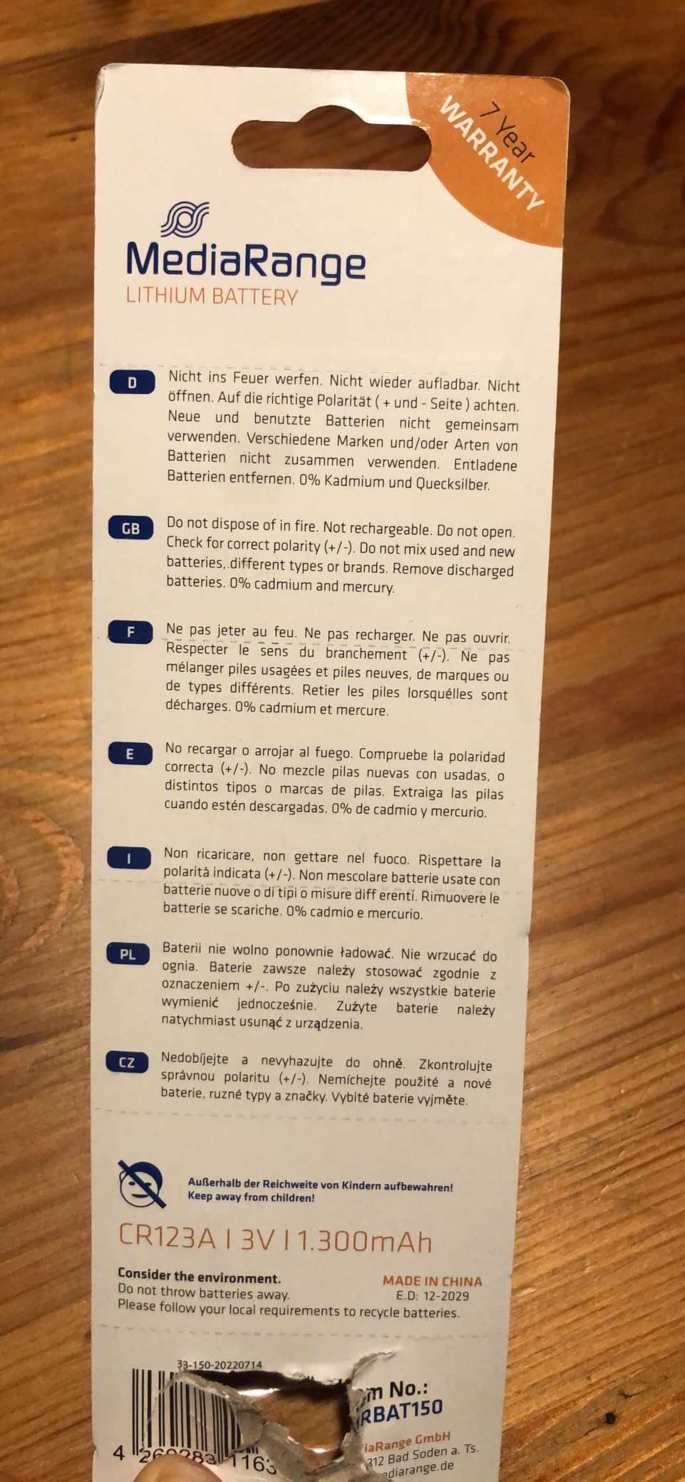 Kamera läuft wieder