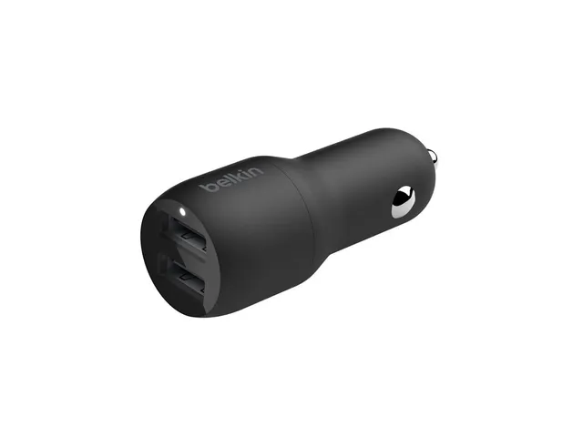 belkin-boostcharge-usb-a-kfz-ladeger-t-24w-2-port-mit-lightning-kabel image 1