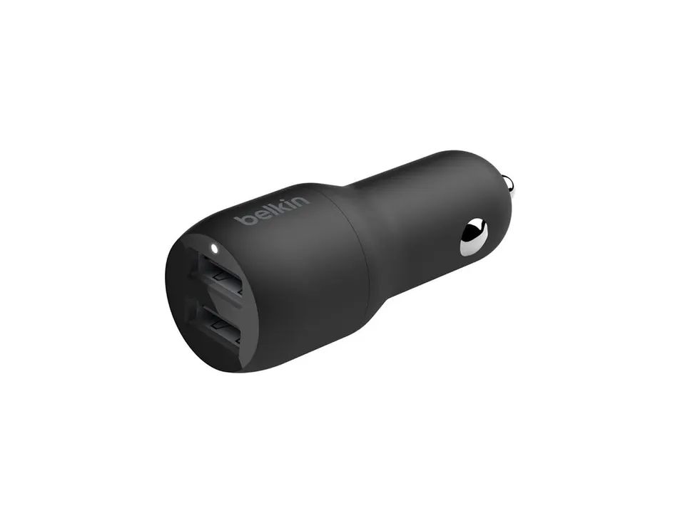belkin-boostcharge-usb-a-kfz-ladeger-t-24w-2-port-mit-lightning-kabel image 1