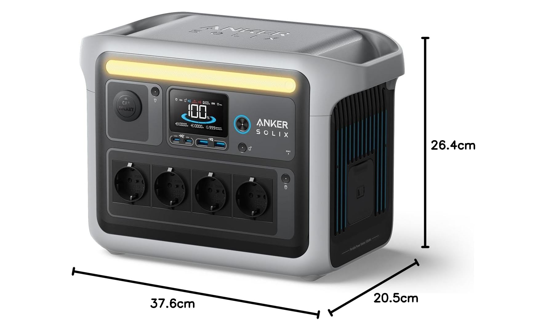 anker-solix-c1000-powerstation-lifepo4-1800w-1056wh-mit-ultrafast image 8