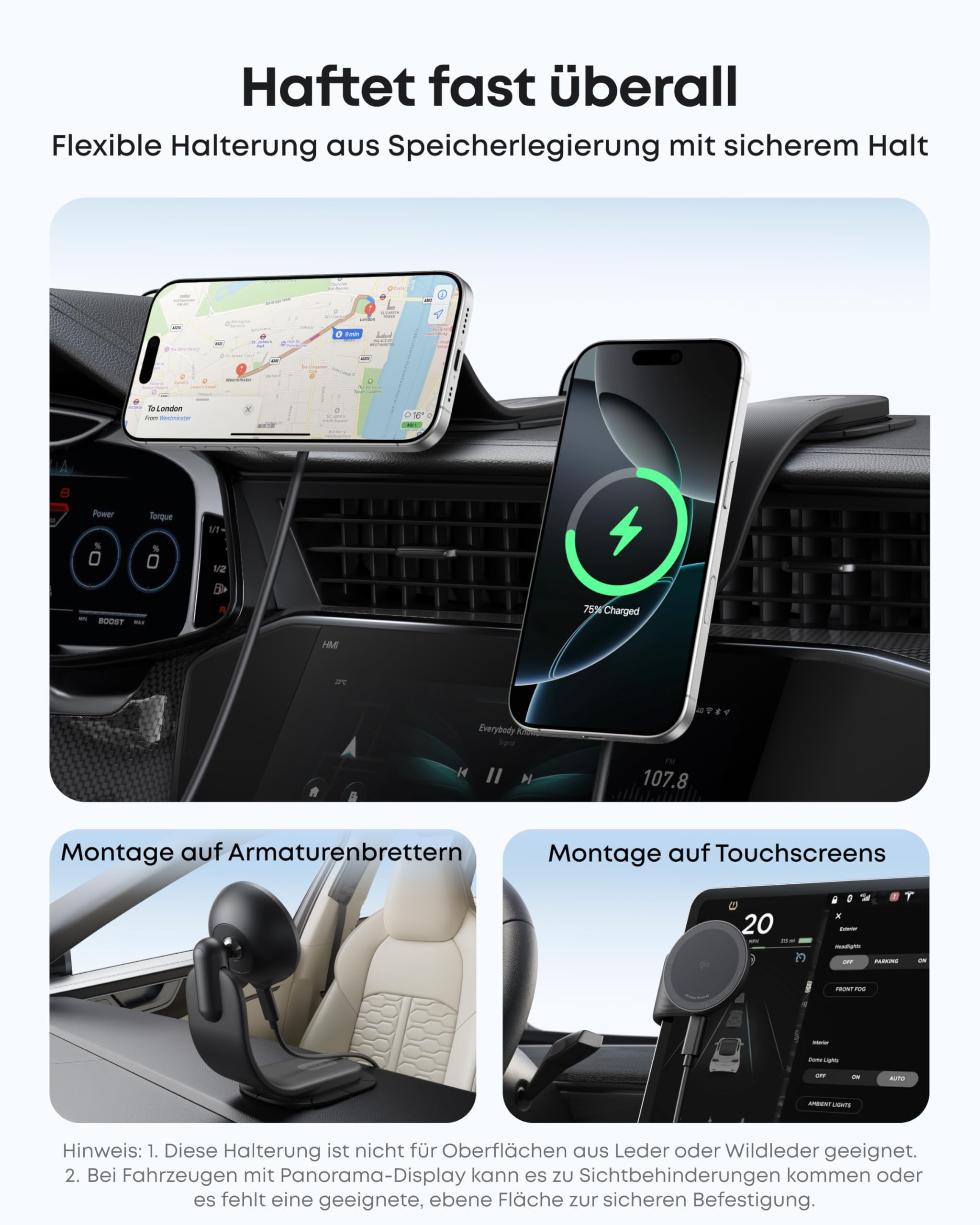 anker-nano-magnetisches-kfz-ladeger-t-qi2-15w-mit-abnehmbarem-pad-f-r-iphone-17- image 3