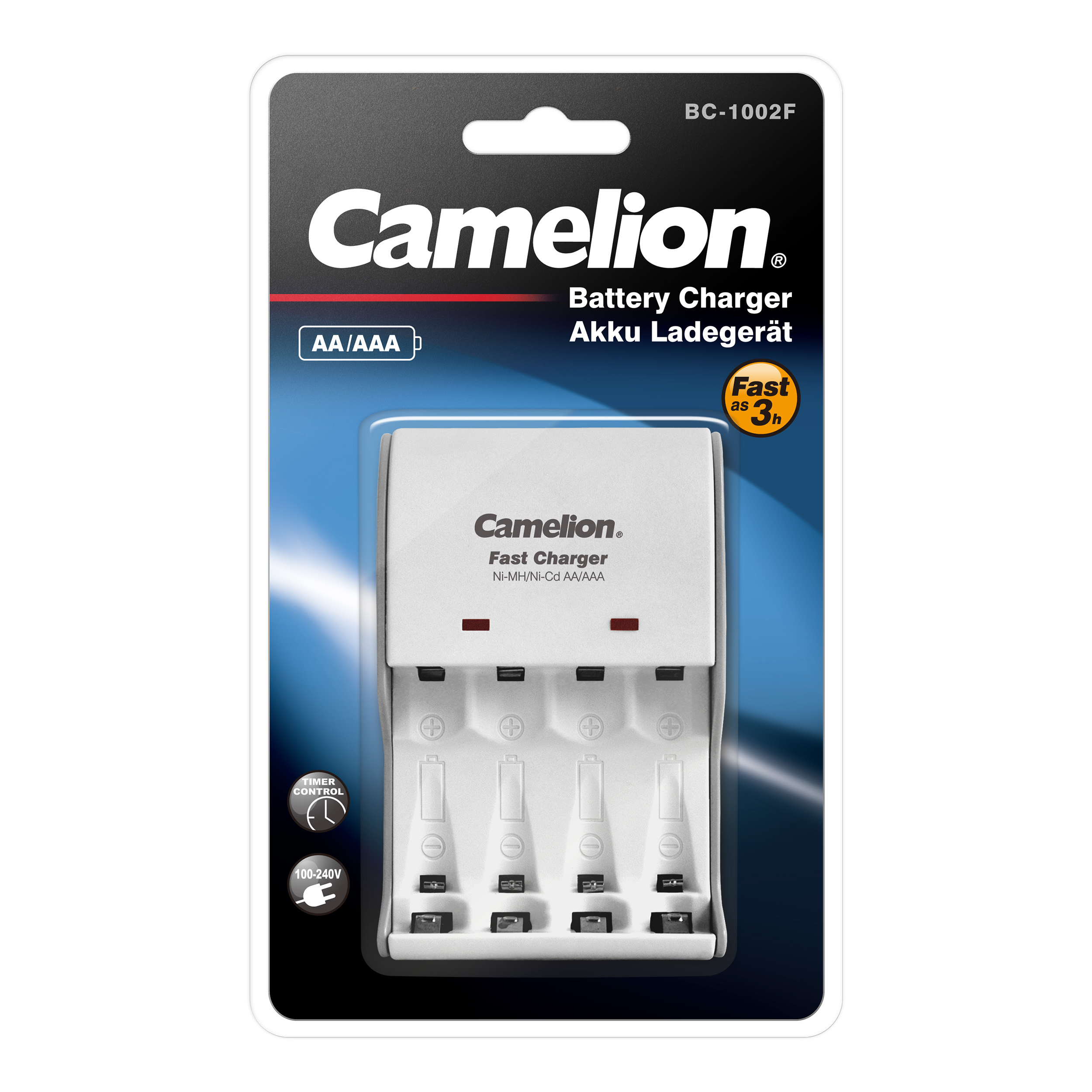 camelion-bc-1002f-schnellladeger-t-f-r-4x-aa-aaa-ni-mh image 1