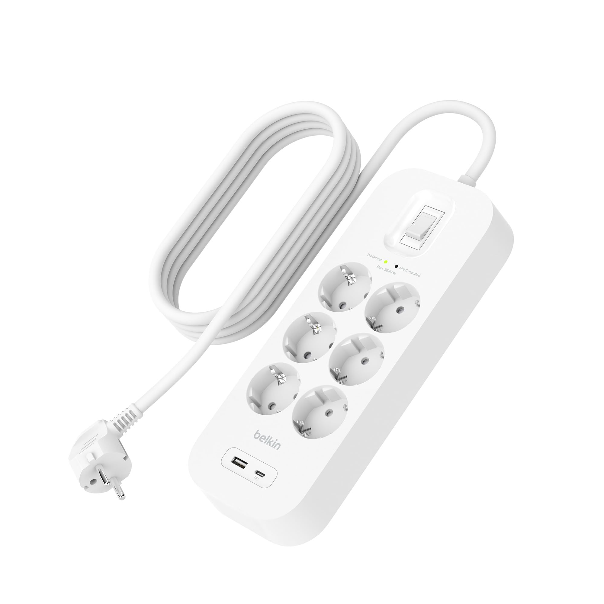 belkin-4-fach-steckdosenleiste-mit-berspannungsschutz-usb-c-usb-a-2m-525j image 8