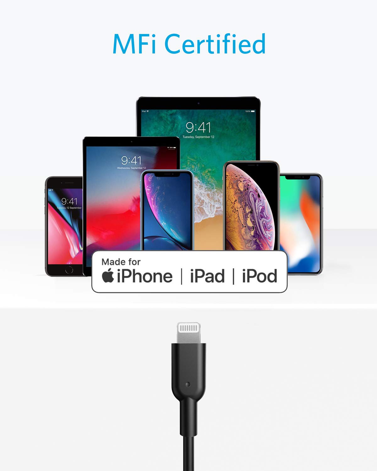 anker-powerline-ii-usb-c-auf-lightning-kabel-0-9m-schwarz image 4