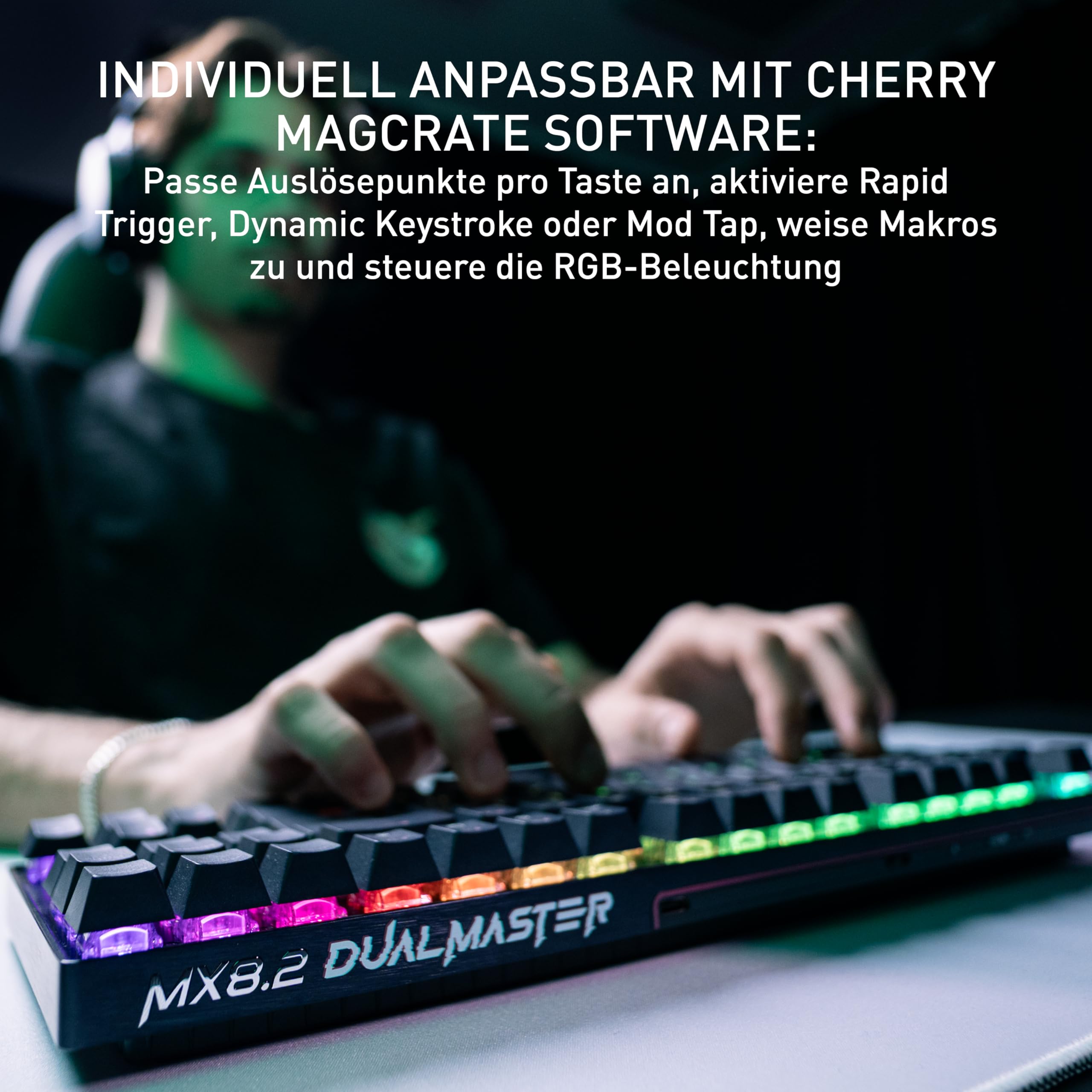 cherry-xtrfy-mx-8-2-pro-tmr-wireless-gaming-tastatur-de-qwertz-schwarz-tkl image 5