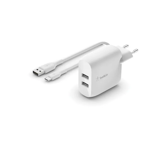 belkin-boost-charge-24w-dual-usb-a-ladeger-t-mit-usb-c-kabel image 1