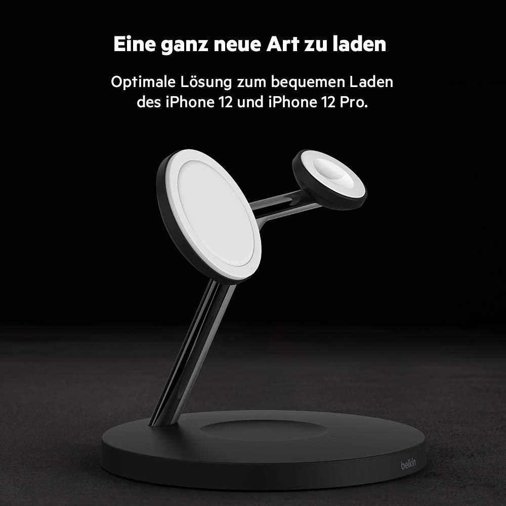 belkin-boostcharge-pro-3-in-1-wireless-ladeger-t-magsafe-15w-wei image 2