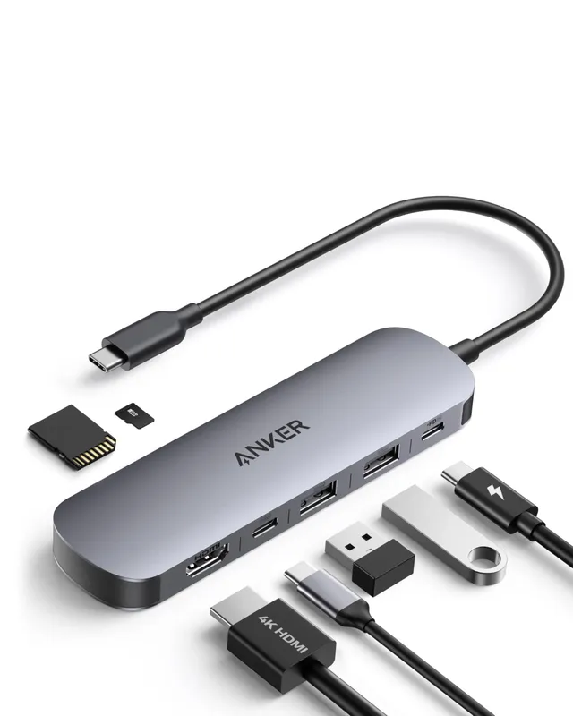 anker-7-in-1-usb-c-hub-mit-4k-60hz-hdmi-85w-pd-schwarz image 1