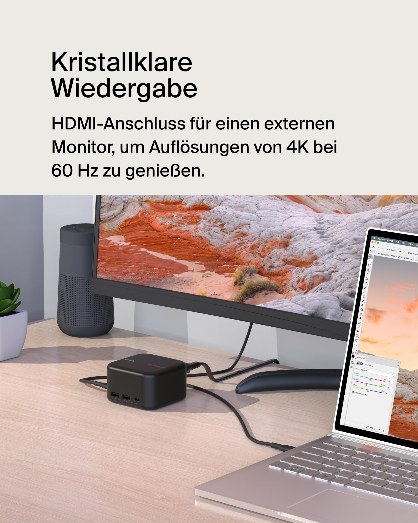 belkin-connect-usb-c-6-in-1-core-gan-docking-station-130w-mit-hdmi-4k60 image 5