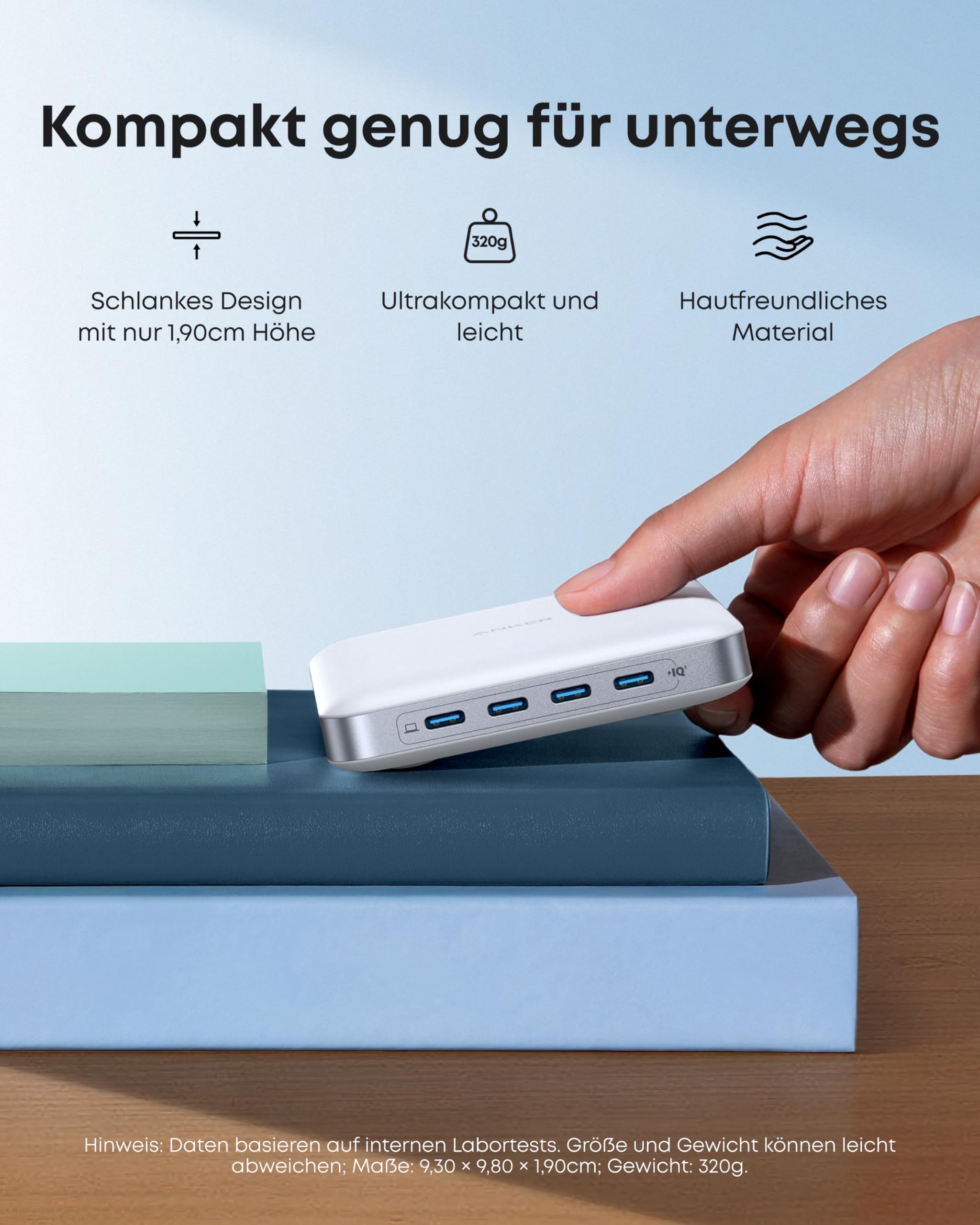anker-nano-ladestation-130w-6-port-mit-4x-usb-c-und-2x-usb-a image 3