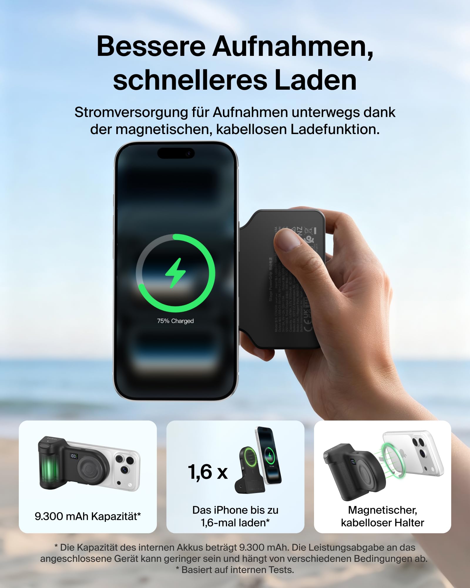 belkin-stage-powergrip-9300mah-magnet-powerbank-mit-kameragriff-schwarz image 4