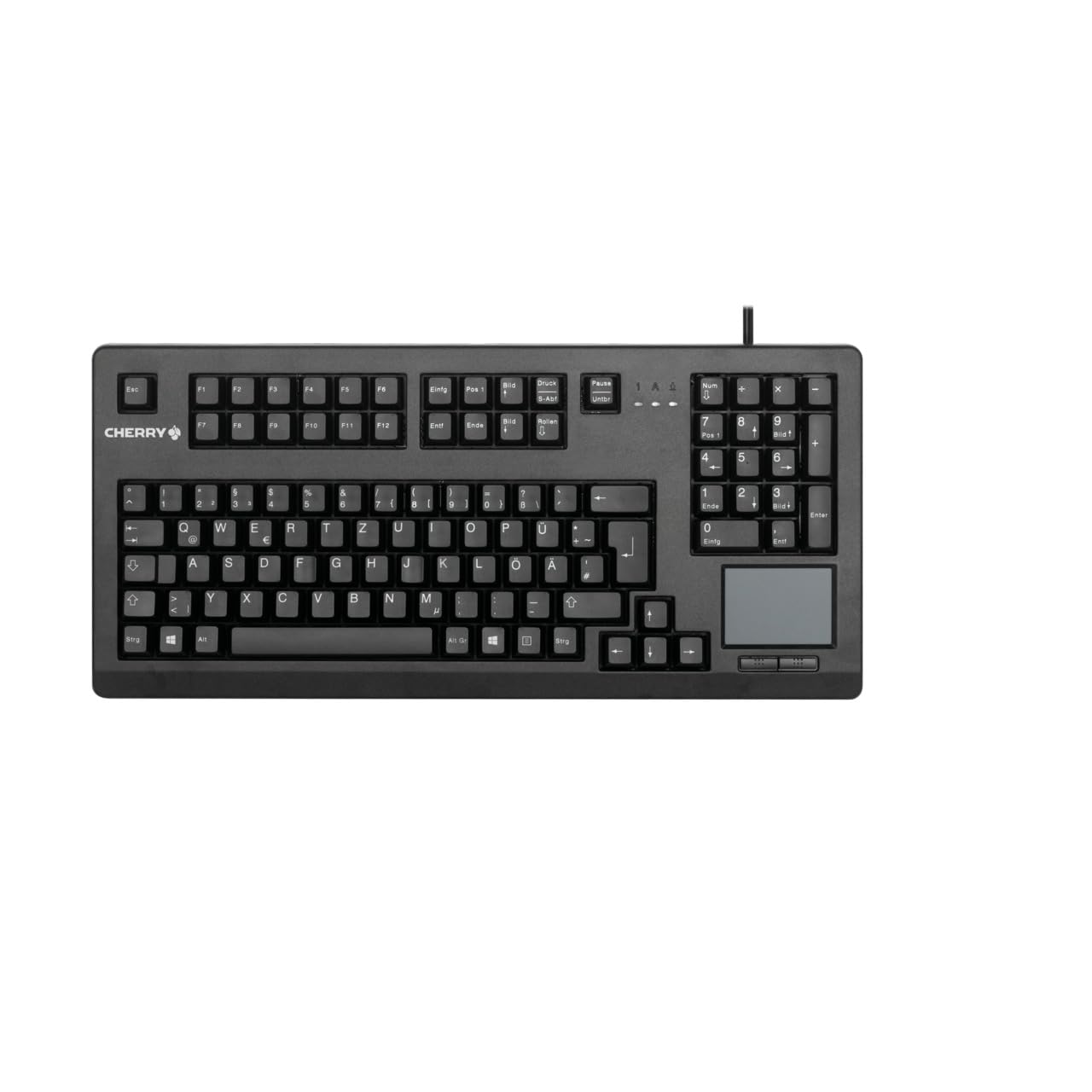 cherry-g80-11900-mechanische-tastatur-qwertz-mit-touchpad-schwarz image 1