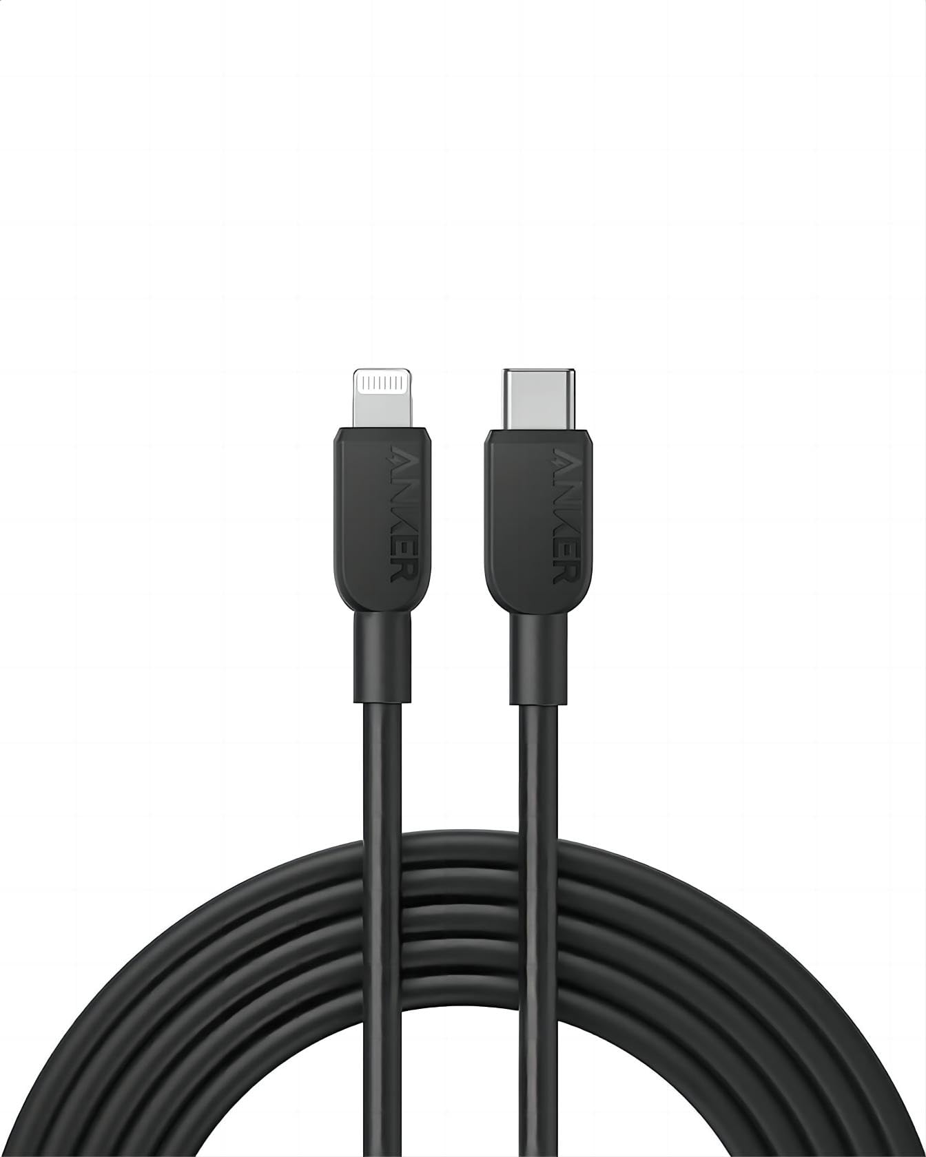 anker-310-usb-c-auf-lightning-kabel-3m-mfi-schnellladekabel image 1