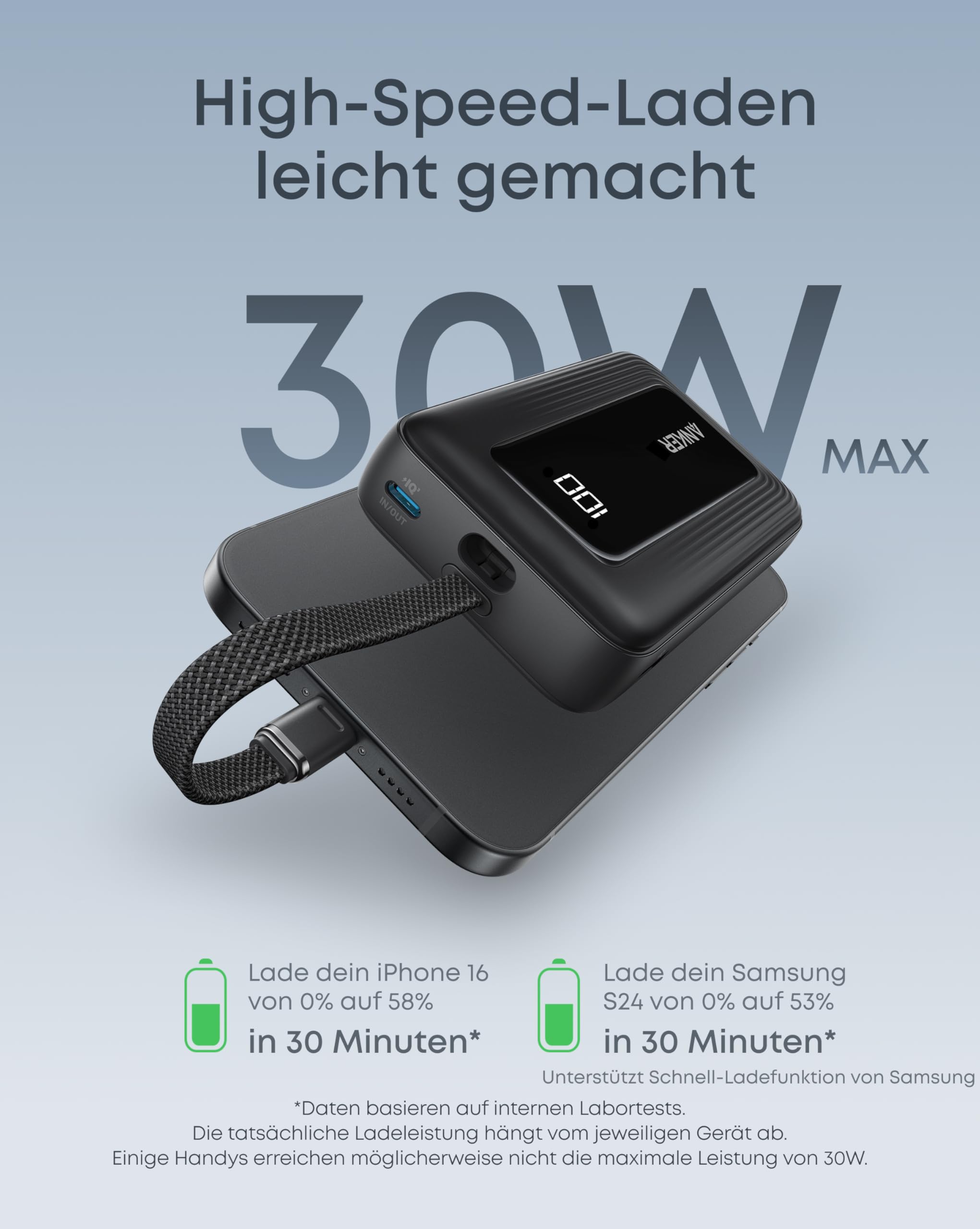 anker-zolo-powerbank-20000mah-30w-mit-integriertem-usb-c-kabel image 2