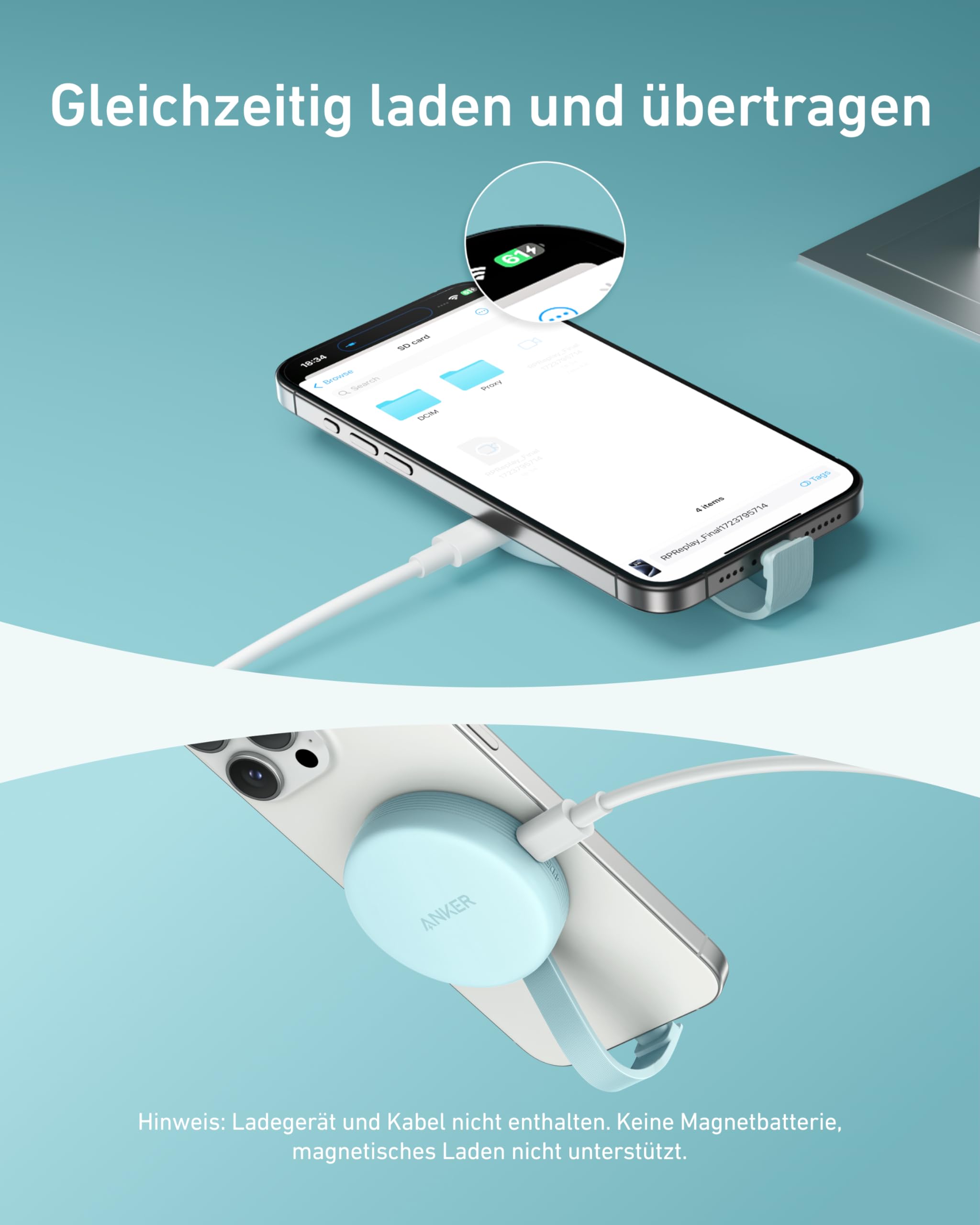 anker-maggo-magnetischer-usb-c-sd-kartenleser-adapter-312-mb-s-42-5w image 4